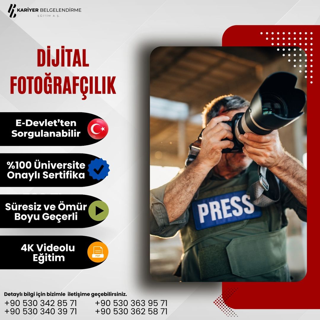 DİJİTAL FOTOĞRAFÇILIK EĞİTİMİ