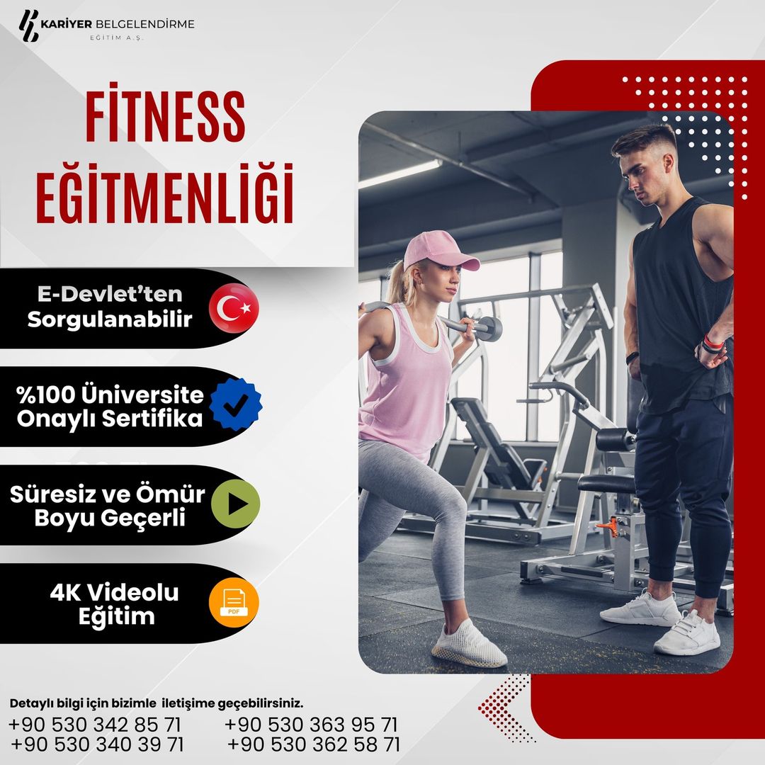 FİTNESS EĞİTMENLİĞİ EĞİTİMİ