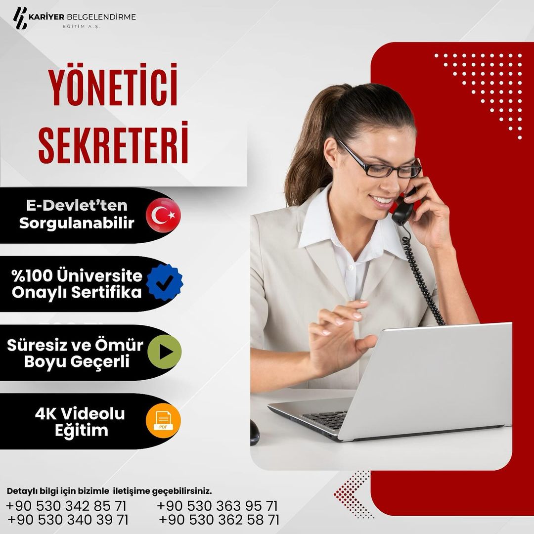 YÖNETİCİ SEKRETERİ EĞİTİMİ