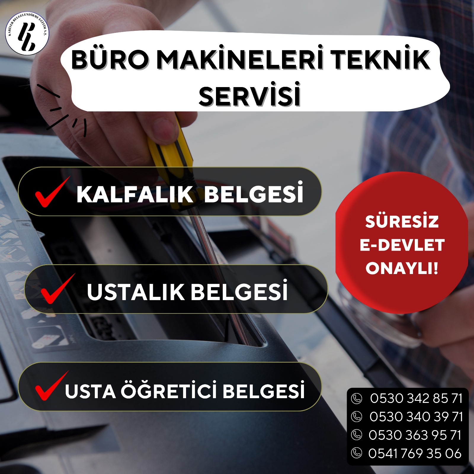 BÜRO MAKİNELERİ TEKNİK SERVİSİ