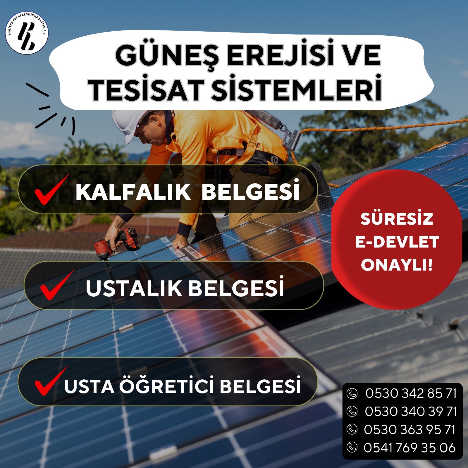 GÜNEŞ ENERJİSİ VE TESİSAT SİSTEMLERİ