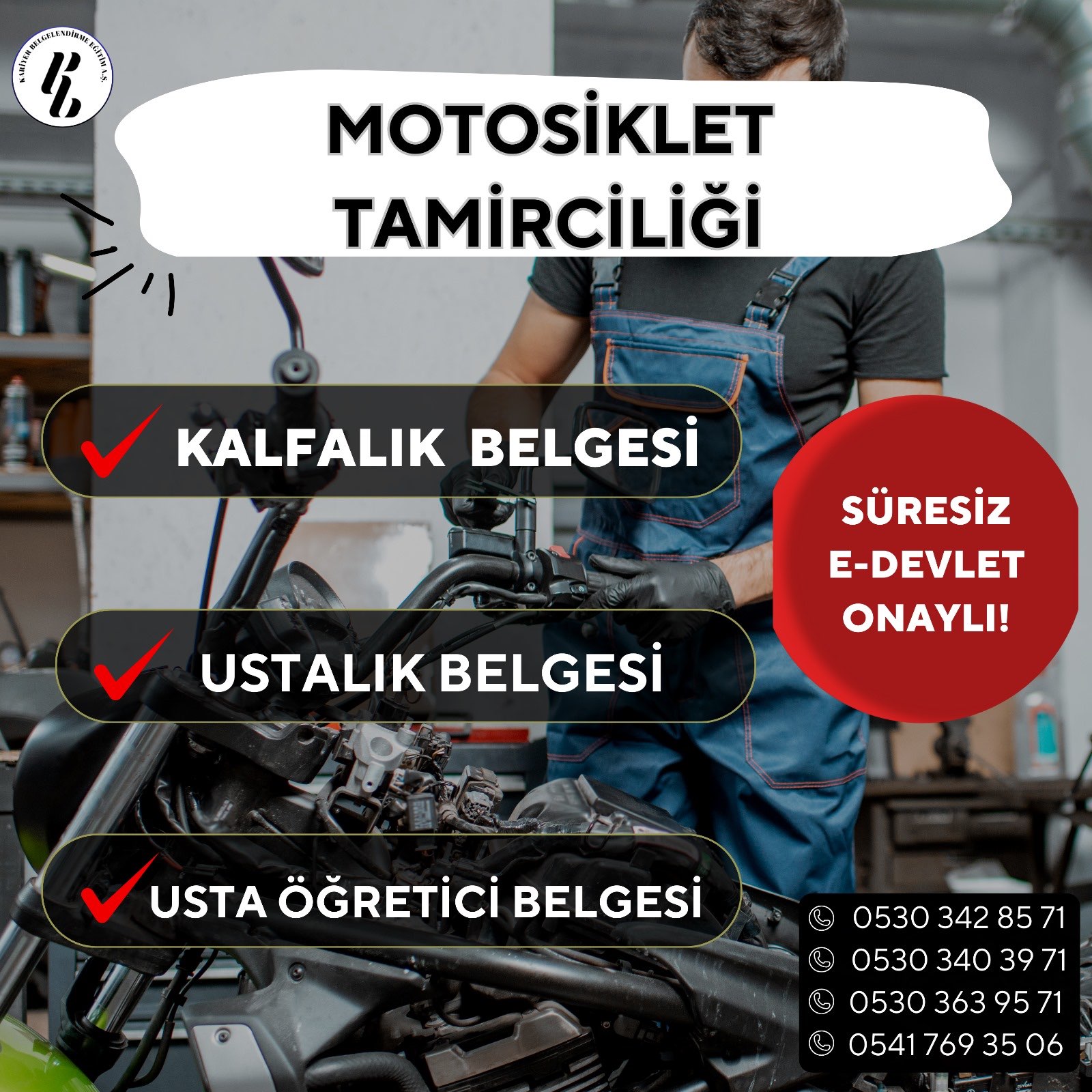 MOTOSİKLET TAMİRCİLİĞİ