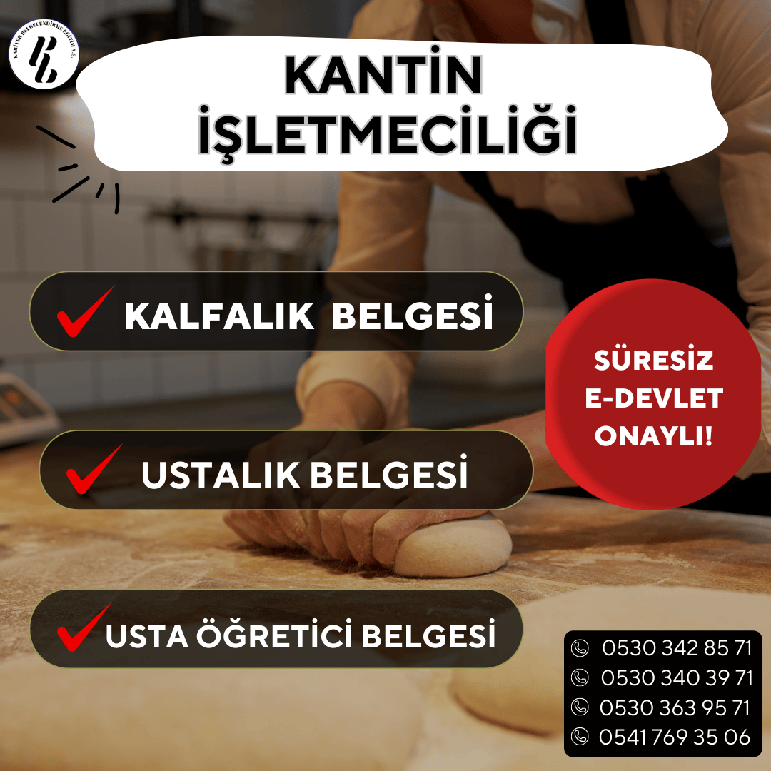 KANTİN İŞLETMECİLİĞİ